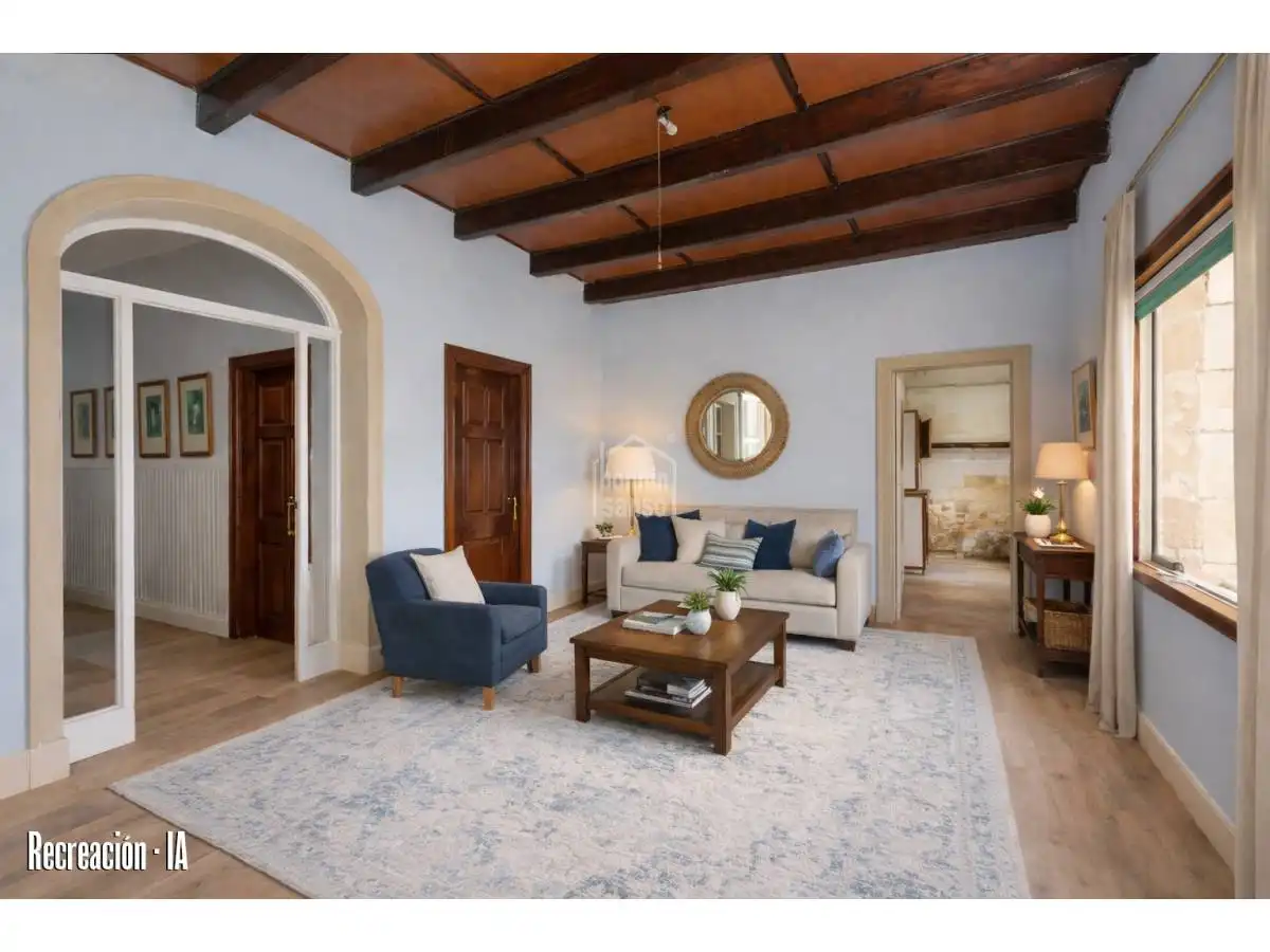 Living room of Houses for sale in Maó - Mahón  with Terrace