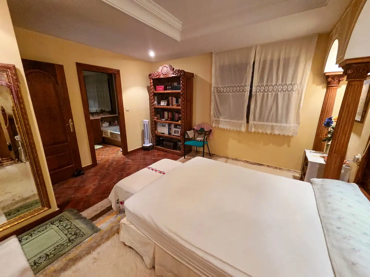 Dormitori de Casa o xalet en venda en Elche / Elx amb Jardí privat, Terrassa i Piscina