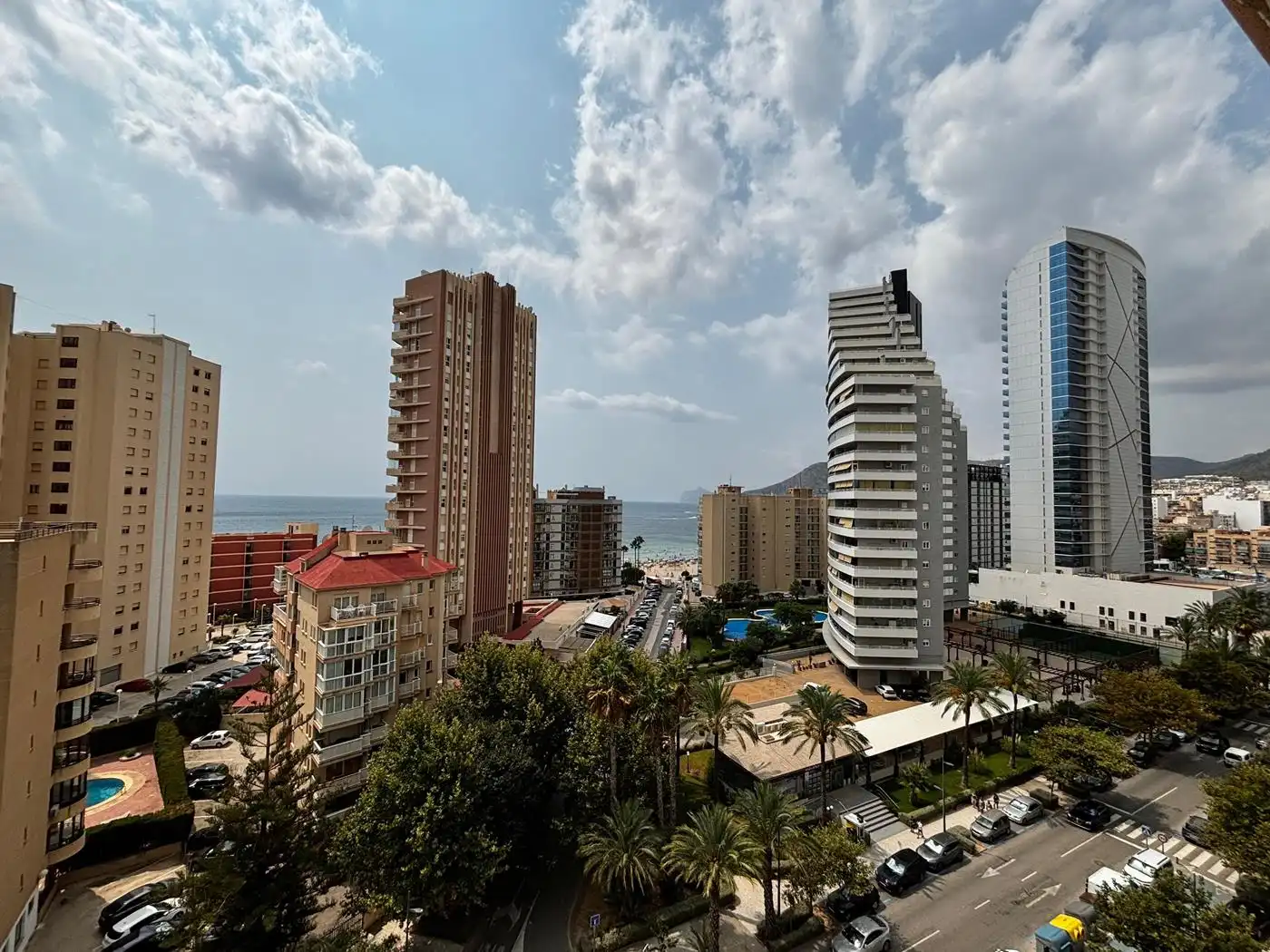 Außenansicht von Wohnungen zum Verkauf in Calpe / Calp mit Terrasse, Möbliert und Gemeinschaftspool