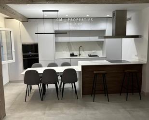 Kitchen of Flat to rent in  Valencia Capital  with Air Conditioner