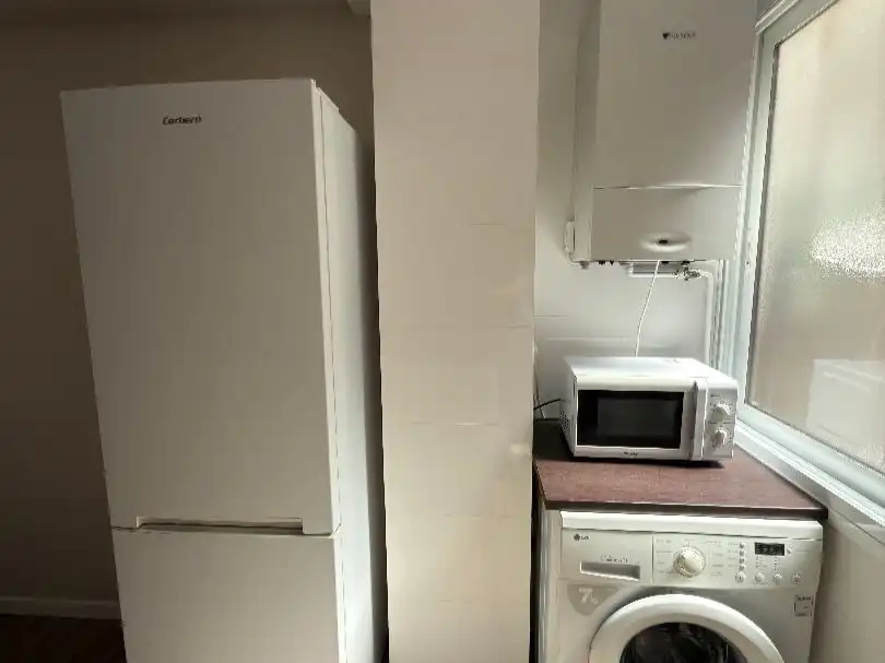 Küche von Wohnung zur Miete in Alcalá de Henares mit Klimaanlage und Terrasse