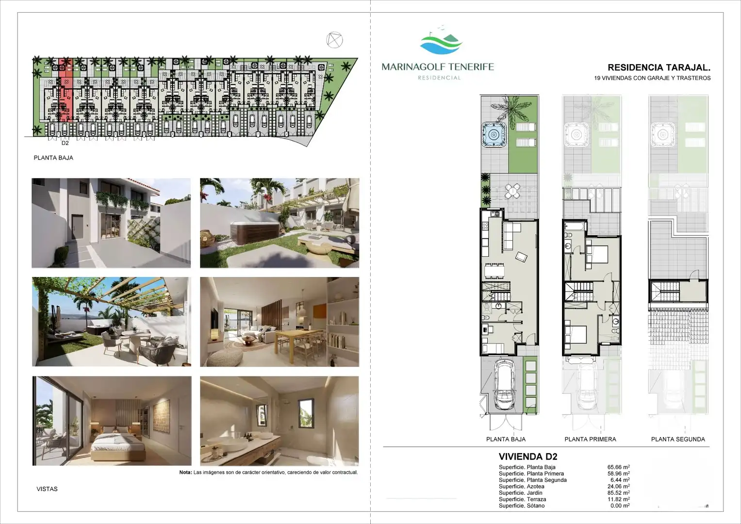 Maisonette zum Verkauf in San Miguel de Abona mit Klimaanlage, Privatgarten und Terrasse