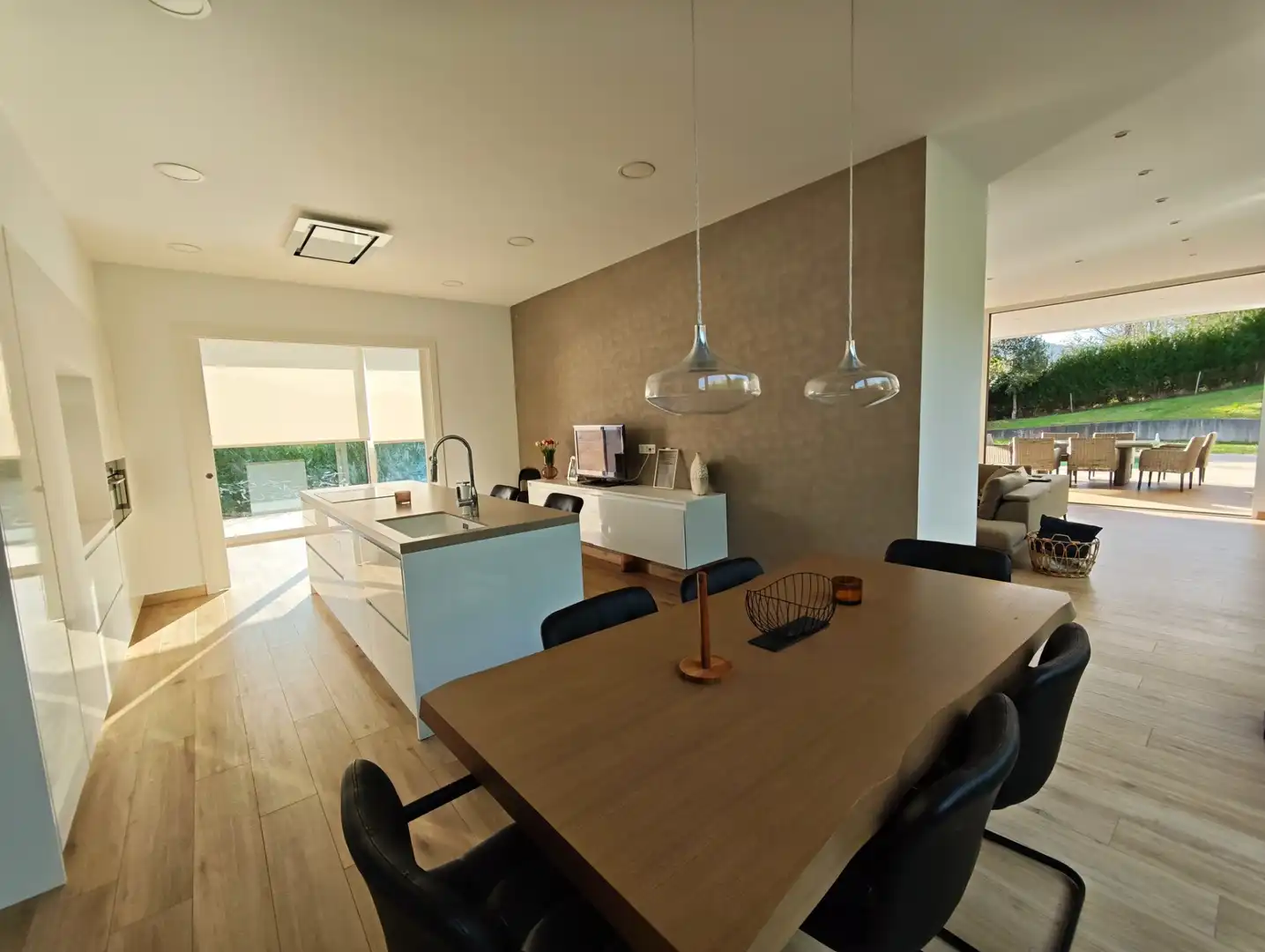 Comedor de Casa o chalet en venta en Berriz con Calefacción, Jardín privado y Piscina