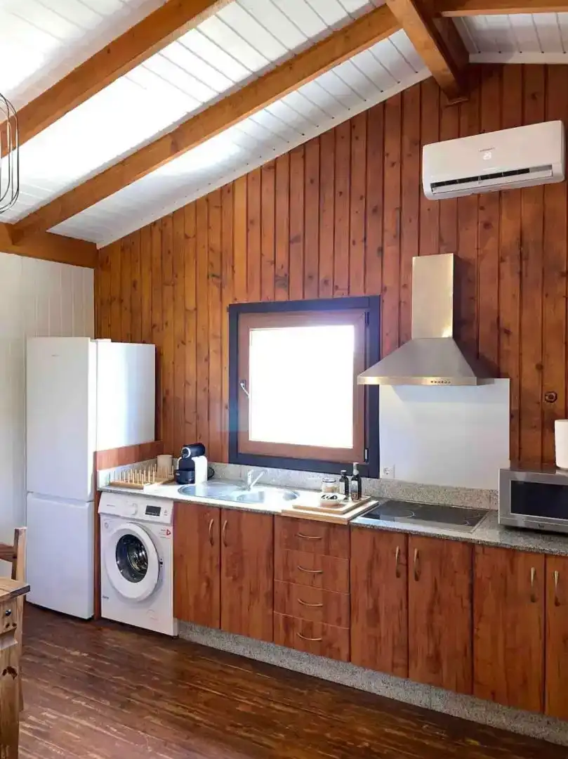 Cuina de Casa o xalet de lloguer en Tarifa amb Aire condicionat, Jardí privat i Parquet