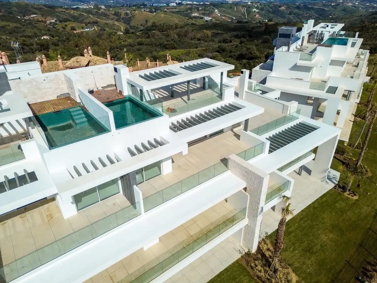 Vista exterior de Dúplex en venta en Ojén con Terraza, Trastero y Piscina