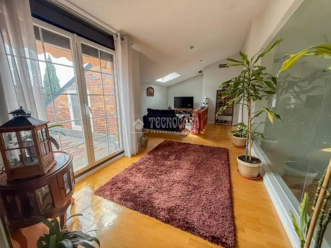 Living room of Detached homes for sale in Collado Villalba  with Air Conditioner, Heating and Terrace
