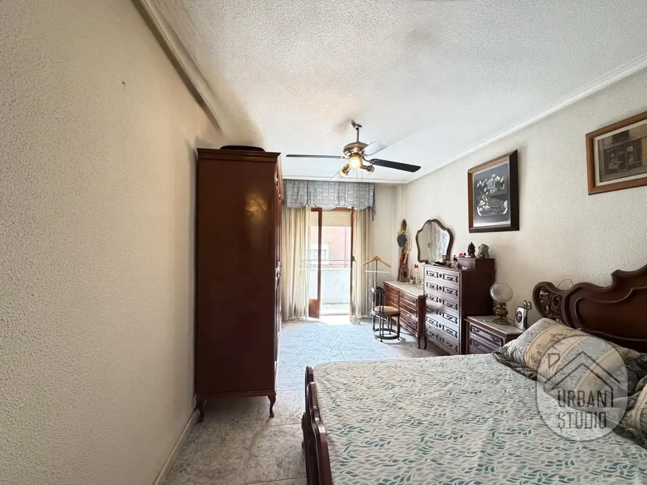 Bedroom of Flat for sale in Elda  with Heating