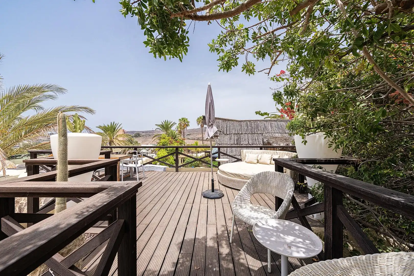Terraza de Casa o chalet en venta en San Bartolomé de Tirajana con Jardín privado, Terraza y Piscina comunitaria