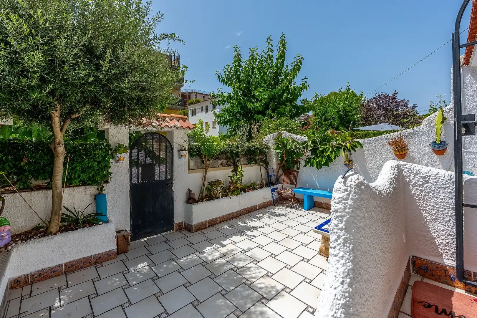 Terrassa de Casa adosada en venda en Cunit amb Aire condicionat, Calefacció i Jardí privat