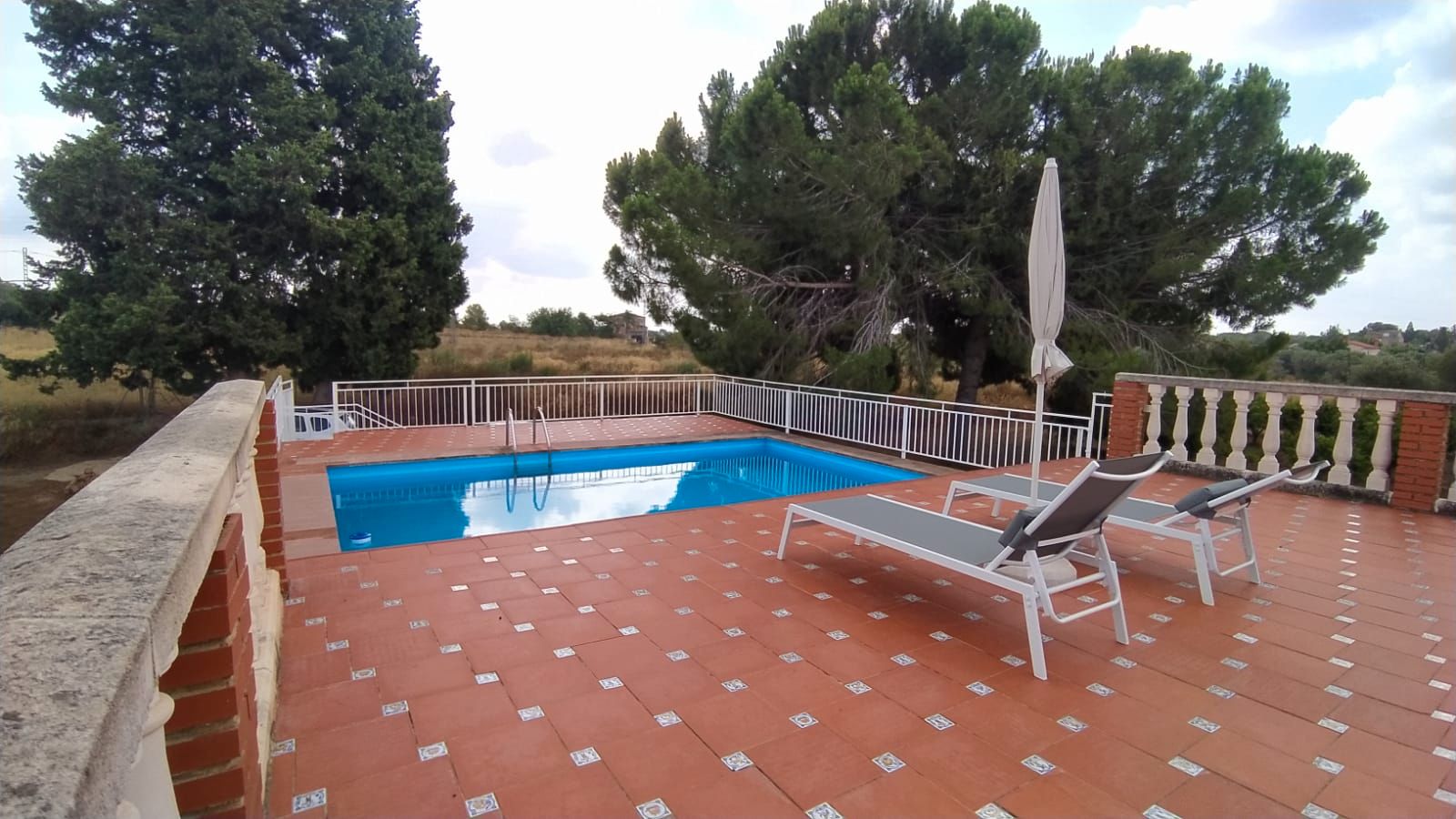 Swimming pool of Country house for sale in Manises  with Air Conditioner, Heating and Private garden