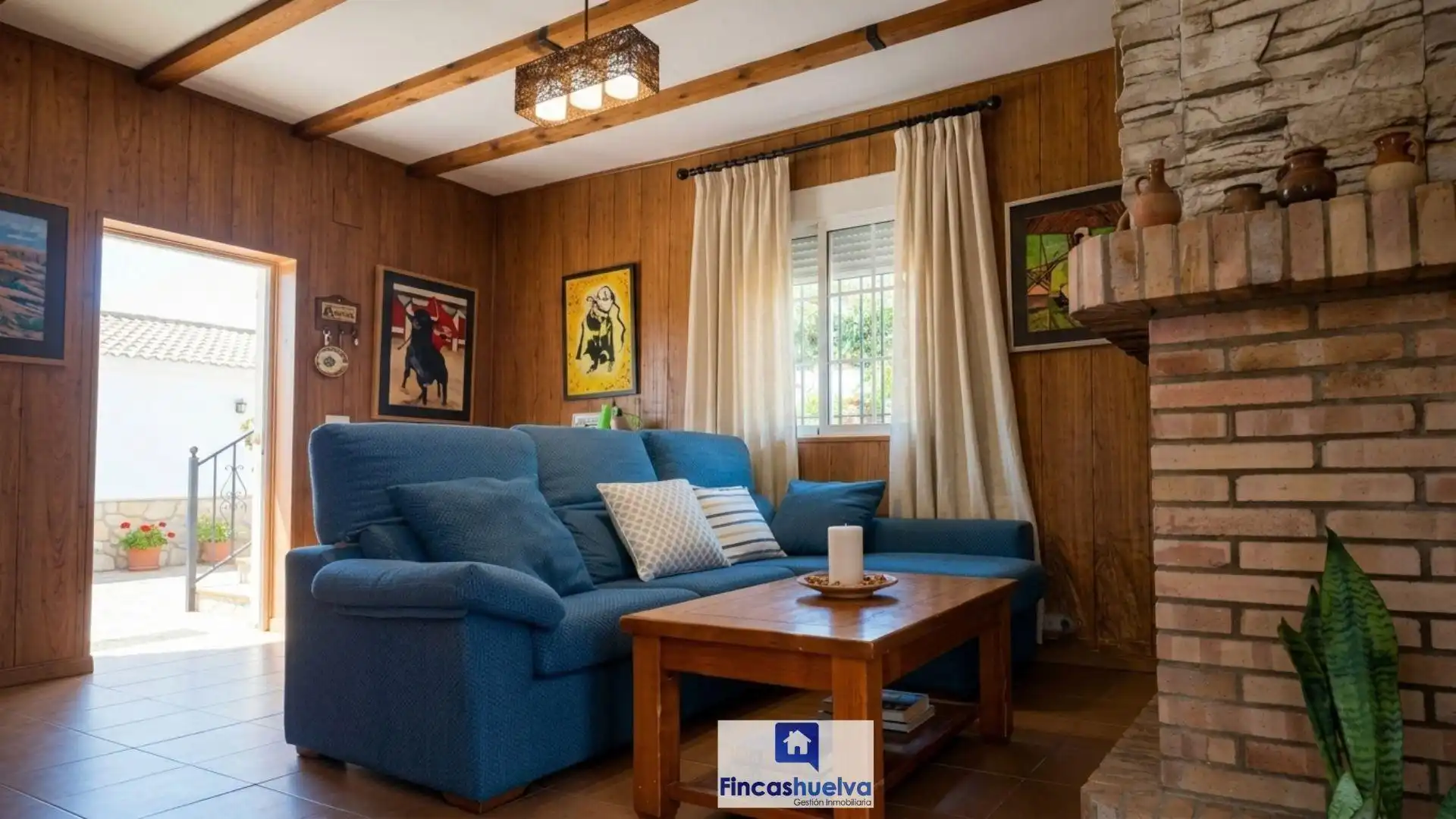 Sala d'estar de Casa o xalet en venda en El Rompido, Huelva