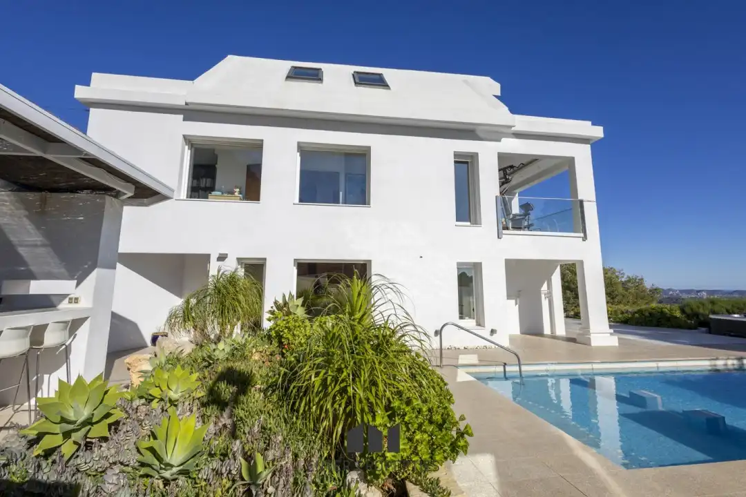 Exterior view of Flat for rent in Calpe / Calp  with Air Conditioner, Heating and Terrace