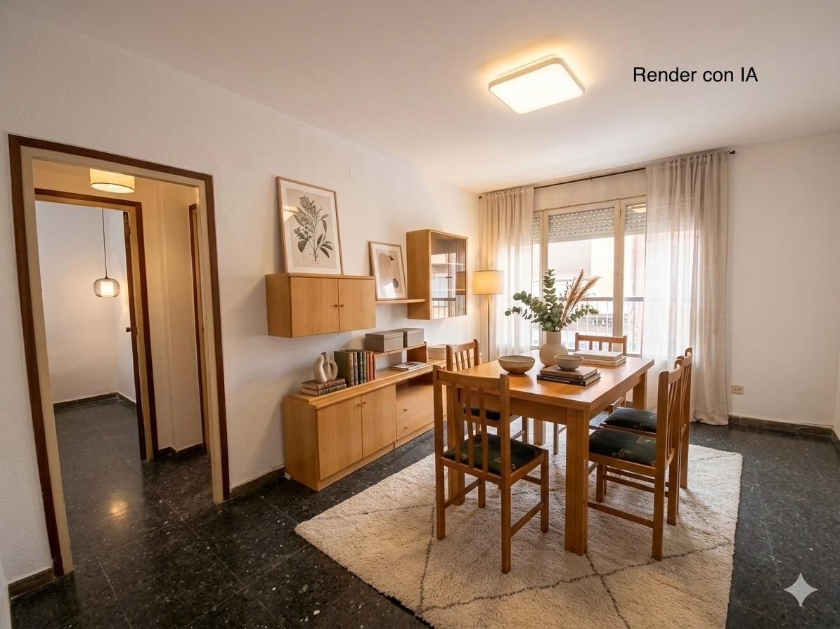 Esszimmer von Wohnung zum Verkauf in  Barcelona Capital mit Klimaanlage und Terrasse