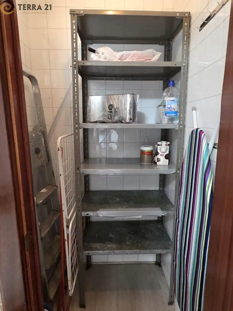 Cuina de Pis de lloguer en Jaén amb Aire condicionat, Moblat i Balcó