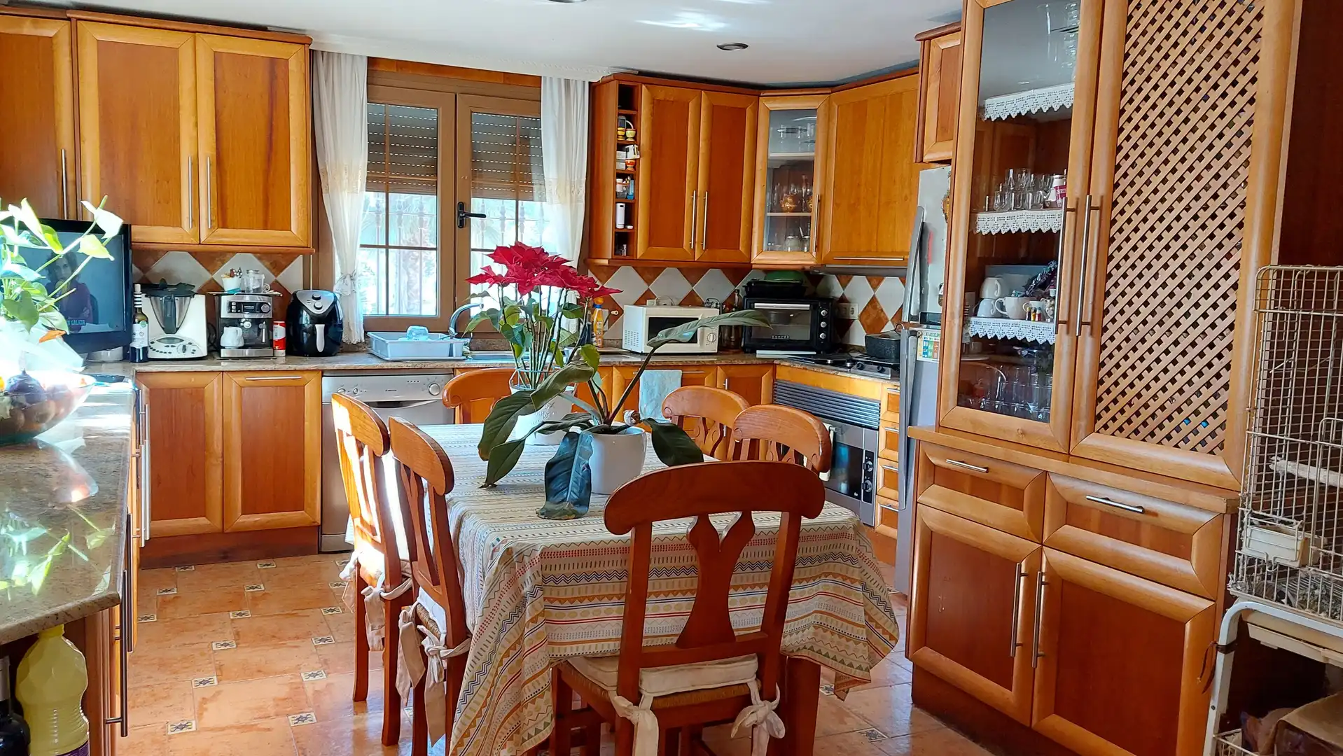 Cuina de Casa o xalet en venda en Murcia amb Aire condicionat, Calefacció i Terrassa