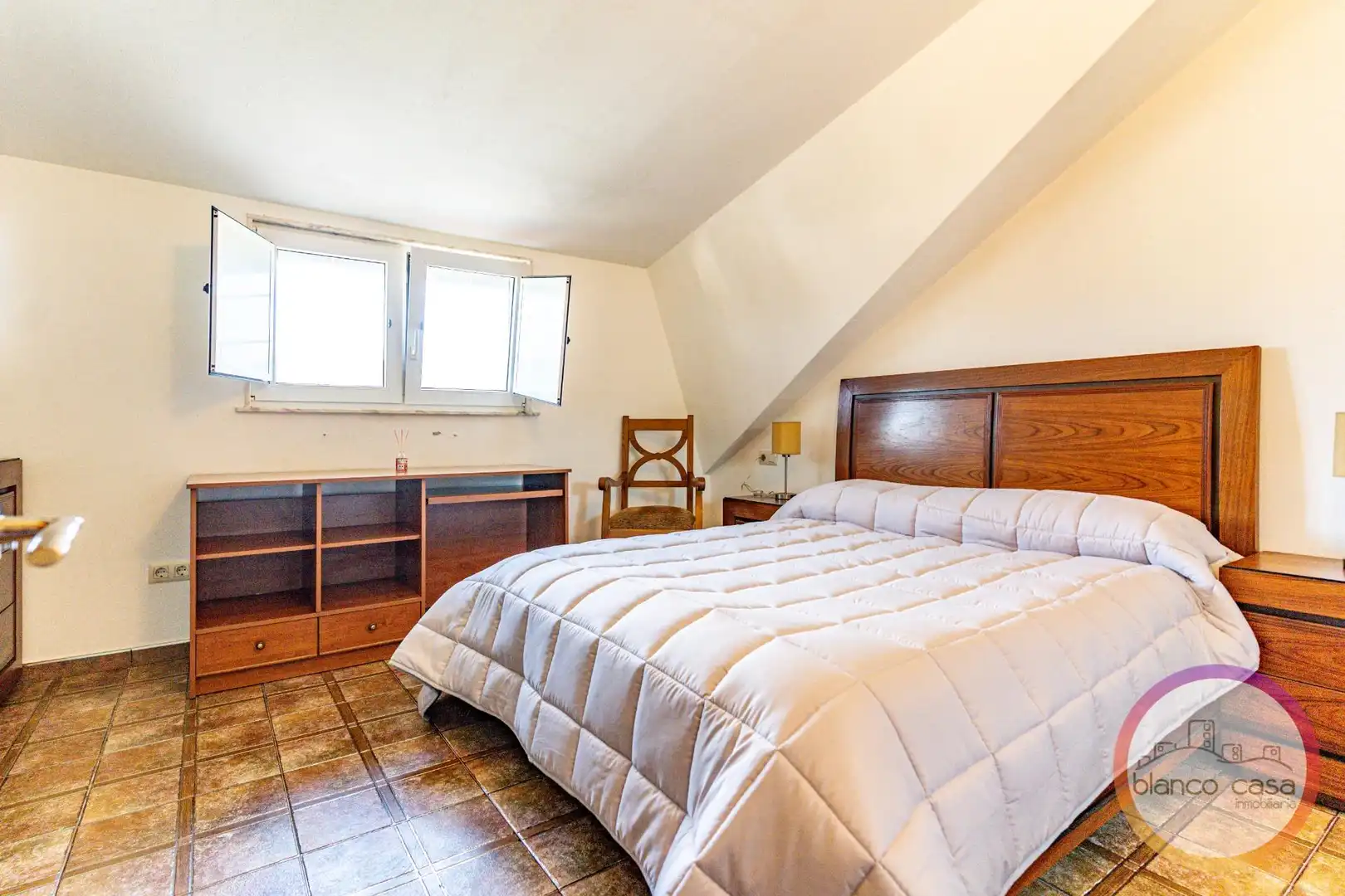 Bedroom of Houses for sale in Dumbría  with Heating, Private garden and Terrace