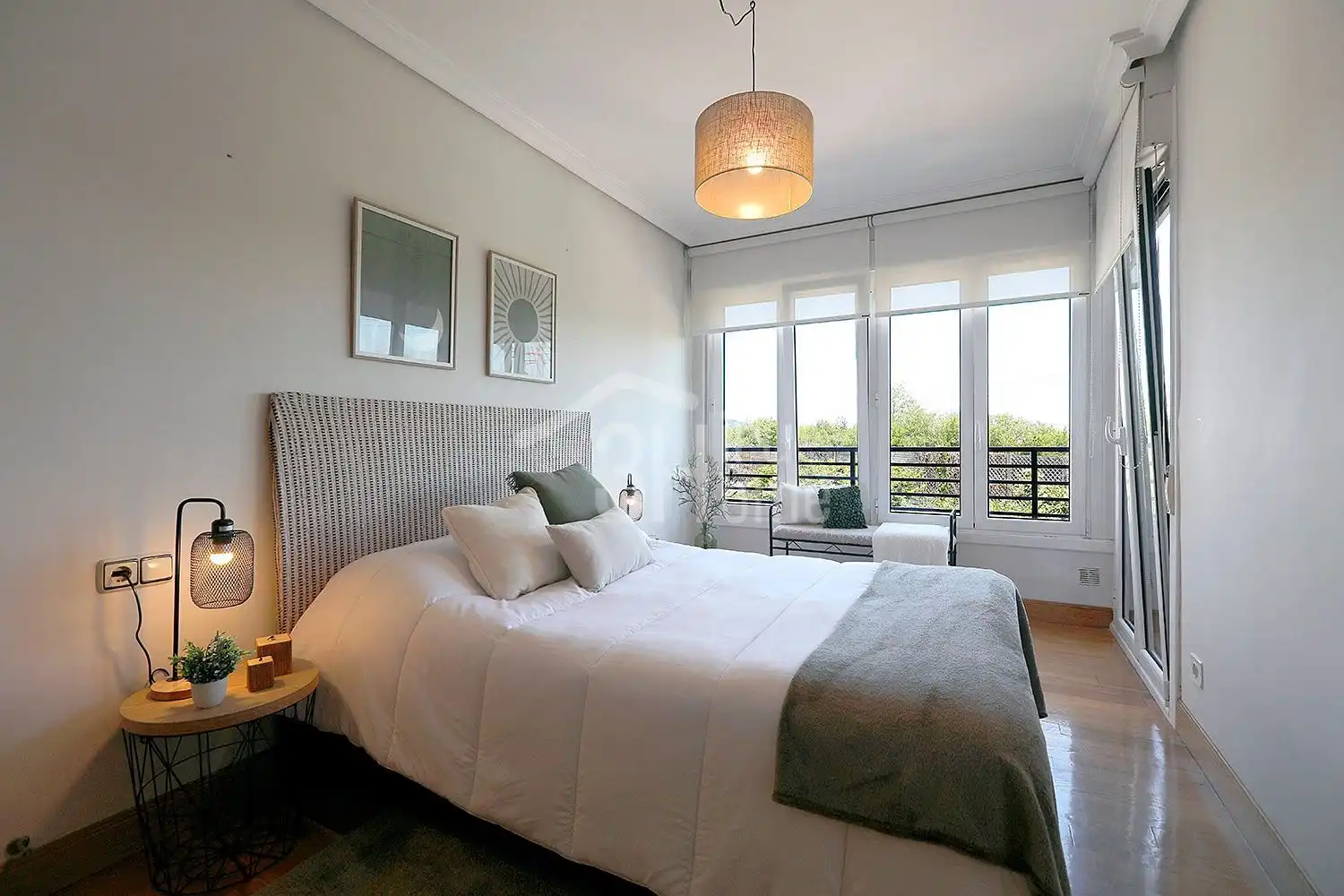 Bedroom of Flat for sale in Irun   with Heating, Terrace and Storage room
