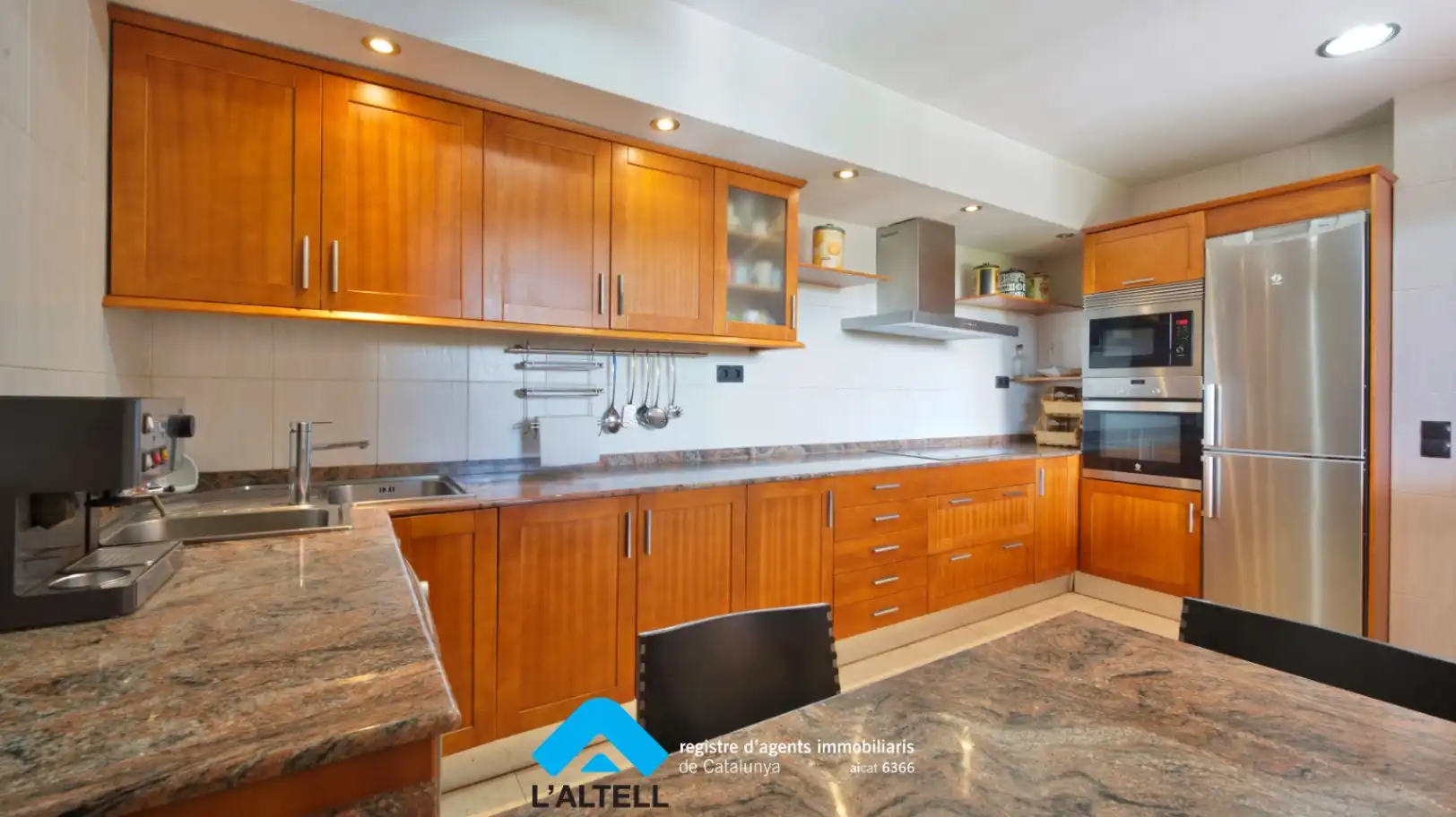 Cocina de Casa o chalet en venta en L'Ametlla del Vallès con Calefacción, Jardín privado y Terraza