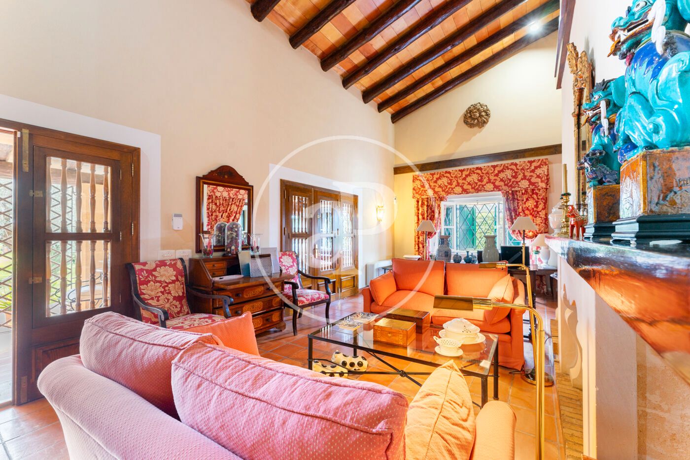 Living room of House or chalet for sale in Lloseta  with Air Conditioner, Heating and Private garden
