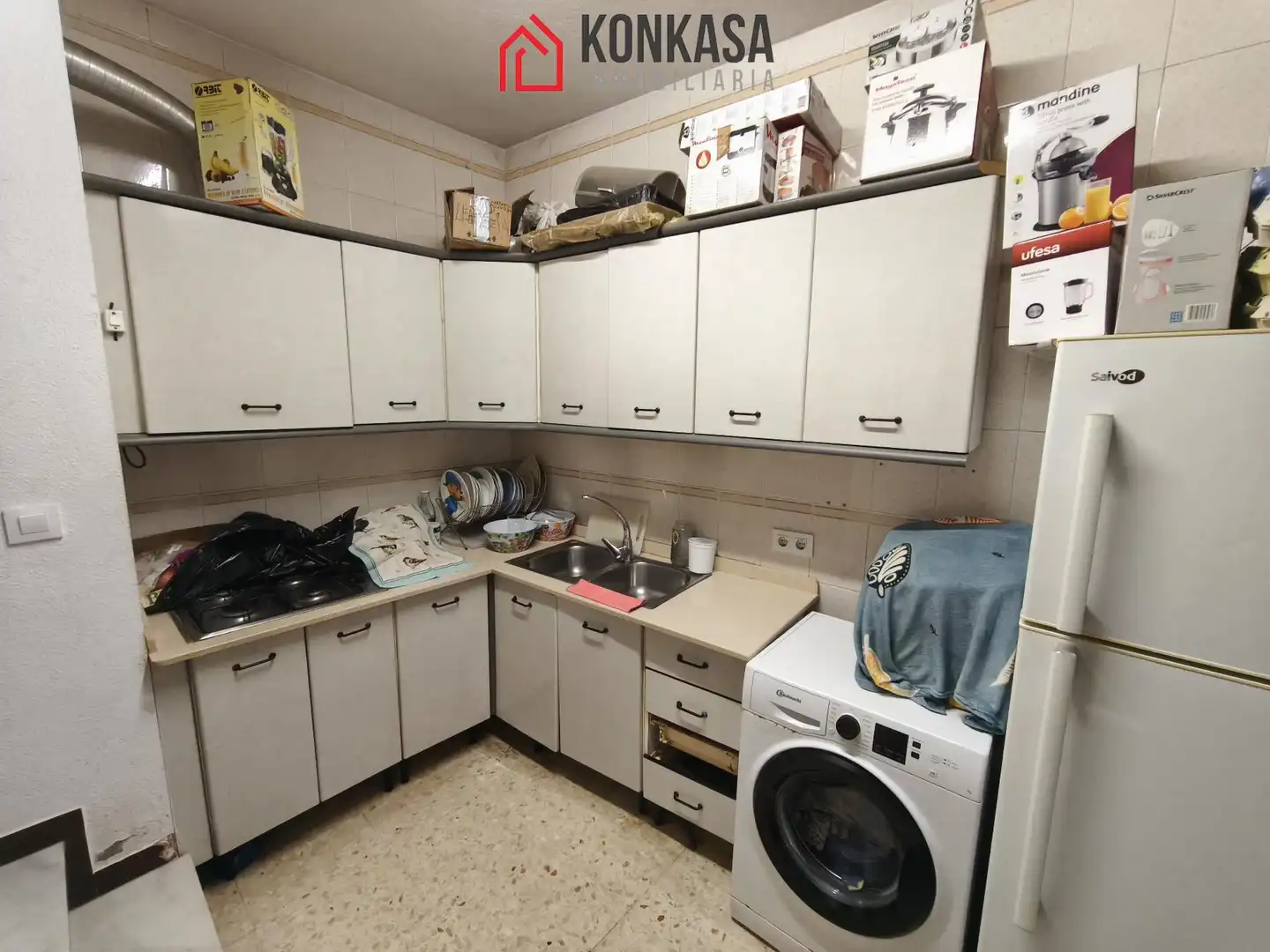 Cocina de Casa adosada en venta en Arcos de la Frontera con Terraza y Trastero
