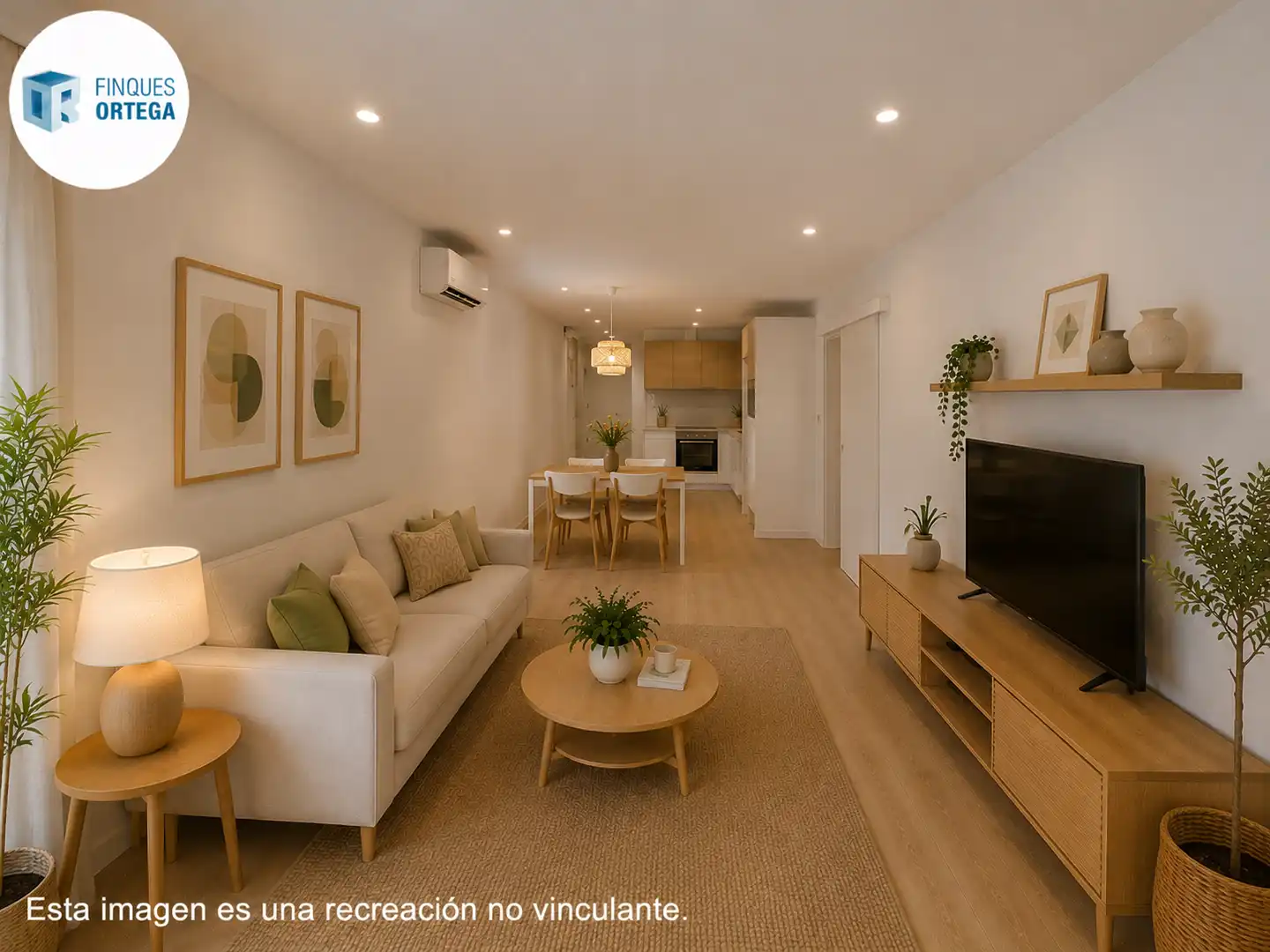 Sala de estar de Piso en venta en Granollers con Calefacción