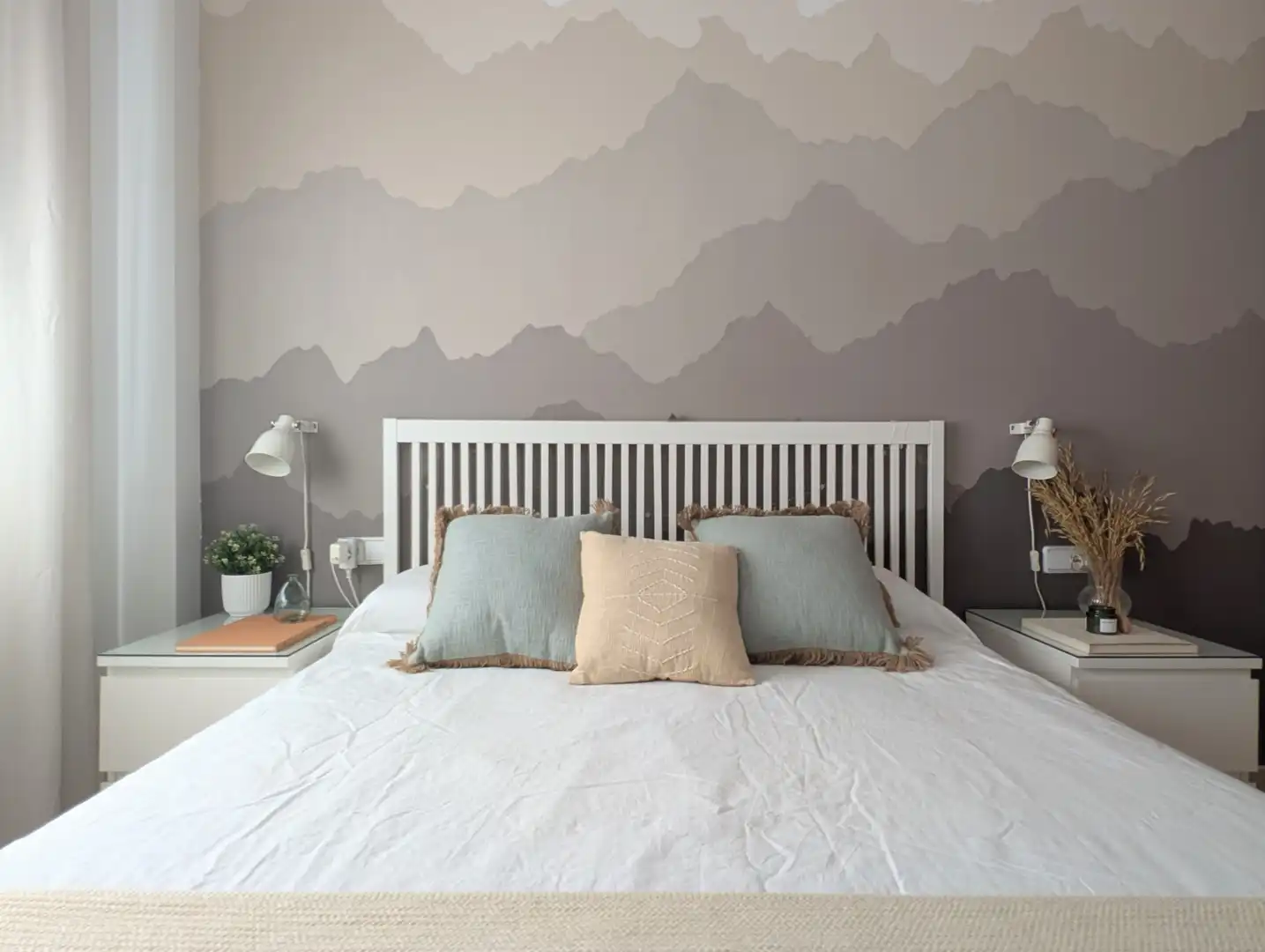 Schlafzimmer von Erdgeschoss zum Verkauf in Mataró mit Klimaanlage, Heizung und Terrasse
