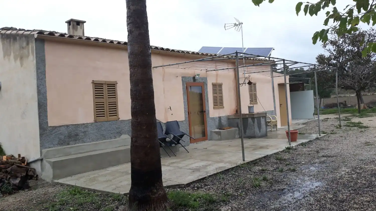 Vista exterior de Finca rústica en venda en Sineu amb Terrassa