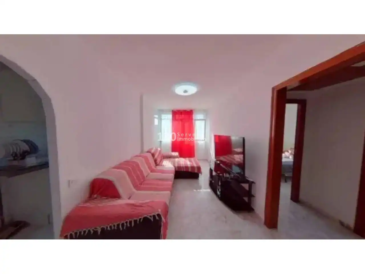 Sala de estar de Piso en venta en Badalona
