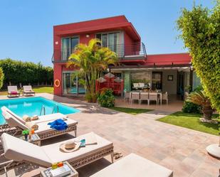 Terrassa de Casa o xalet en venda en San Bartolomé de Tirajana amb Aire condicionat, Terrassa i Piscina