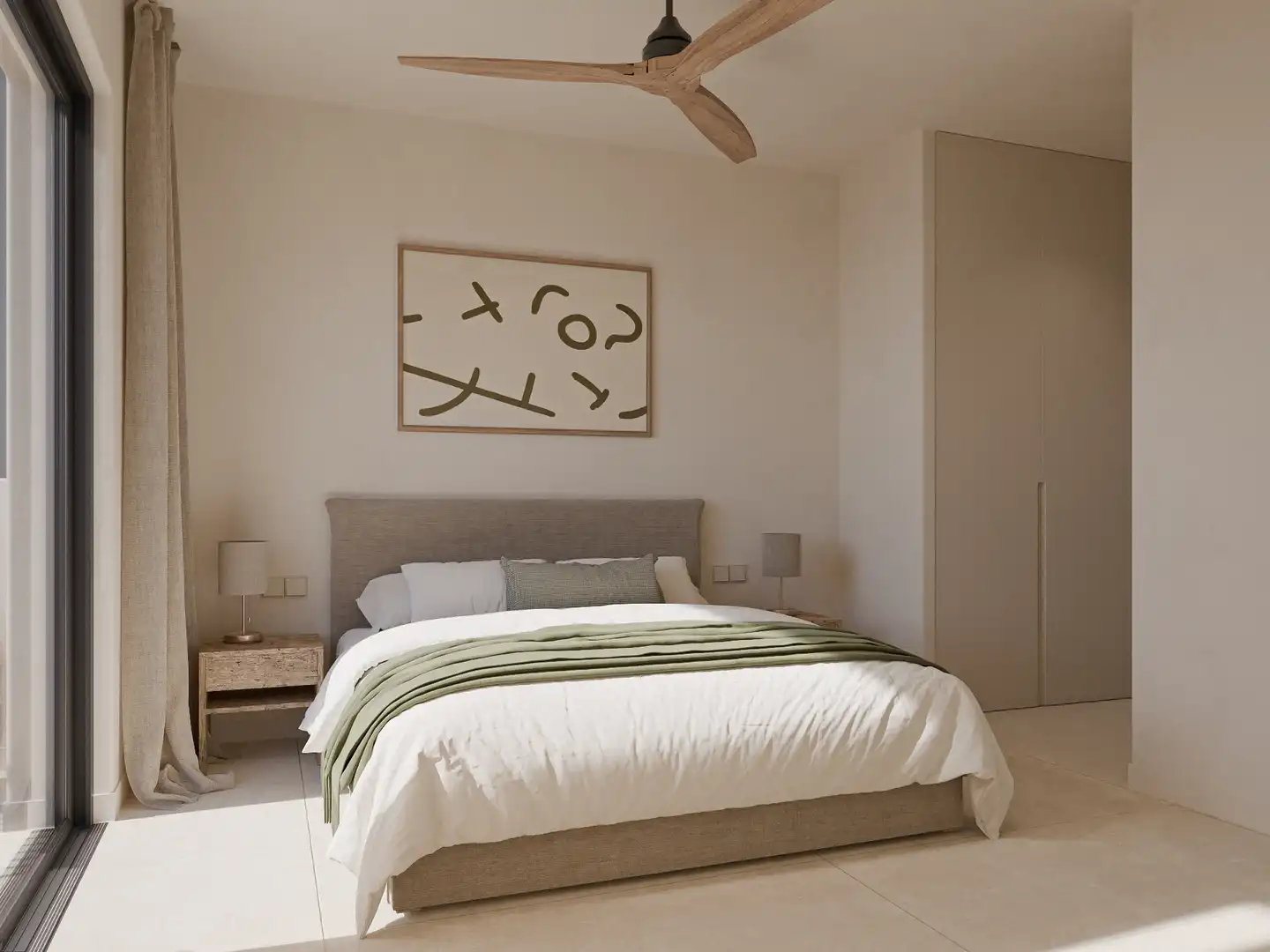 Habitación de Apartamento en venta en Cullera con Aire acondicionado, Calefacción y Terraza