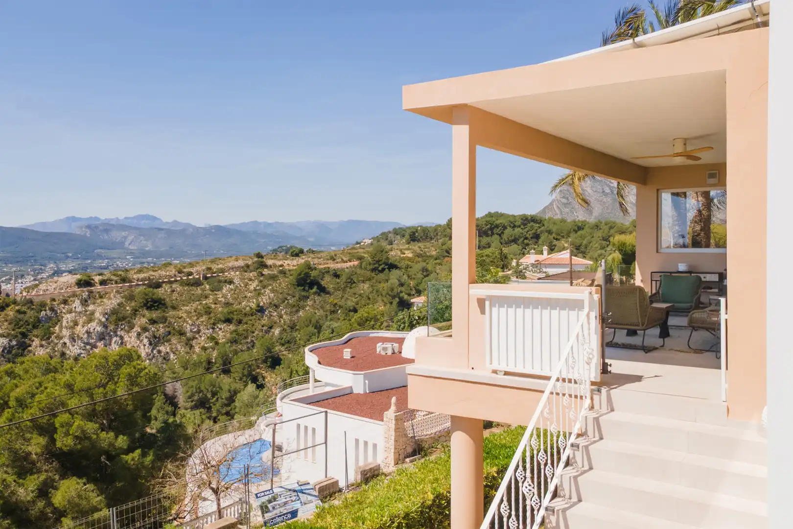 Terrace of Houses for sale in Jávea / Xàbia  with Air Conditioner, Heating and Private garden