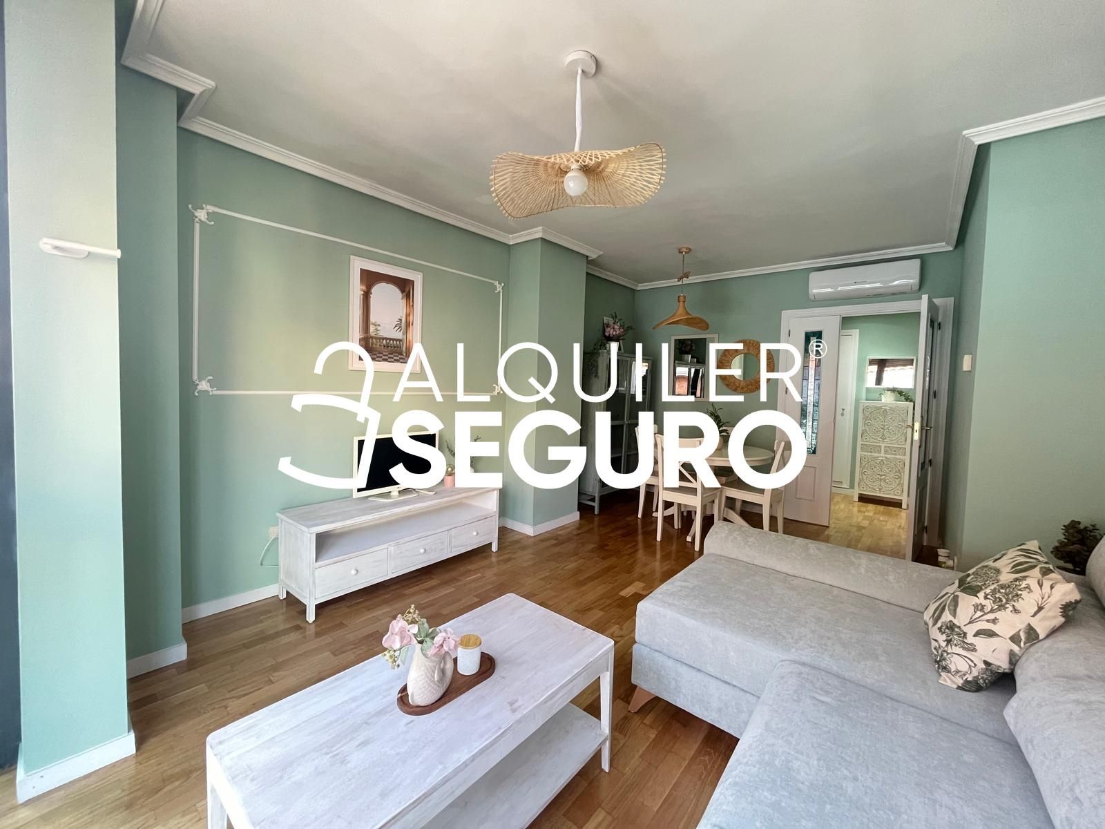 Living room of Flat to rent in Getafe  with Air Conditioner, Heating and Terrace