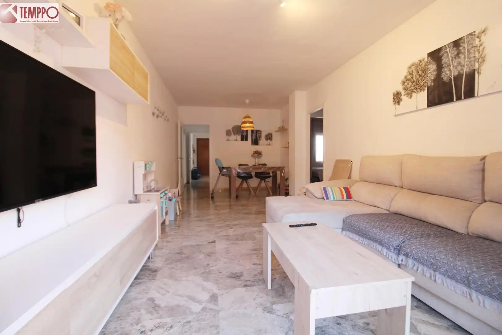 Living room of Flat for sale in El Vendrell  with Heating and Balcony