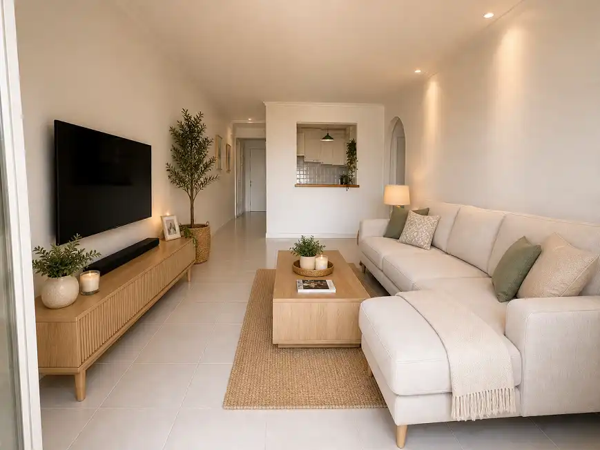 Wohnzimmer von Wohnungen zum Verkauf in Altea mit Klimaanlage, Terrasse und Abstellraum