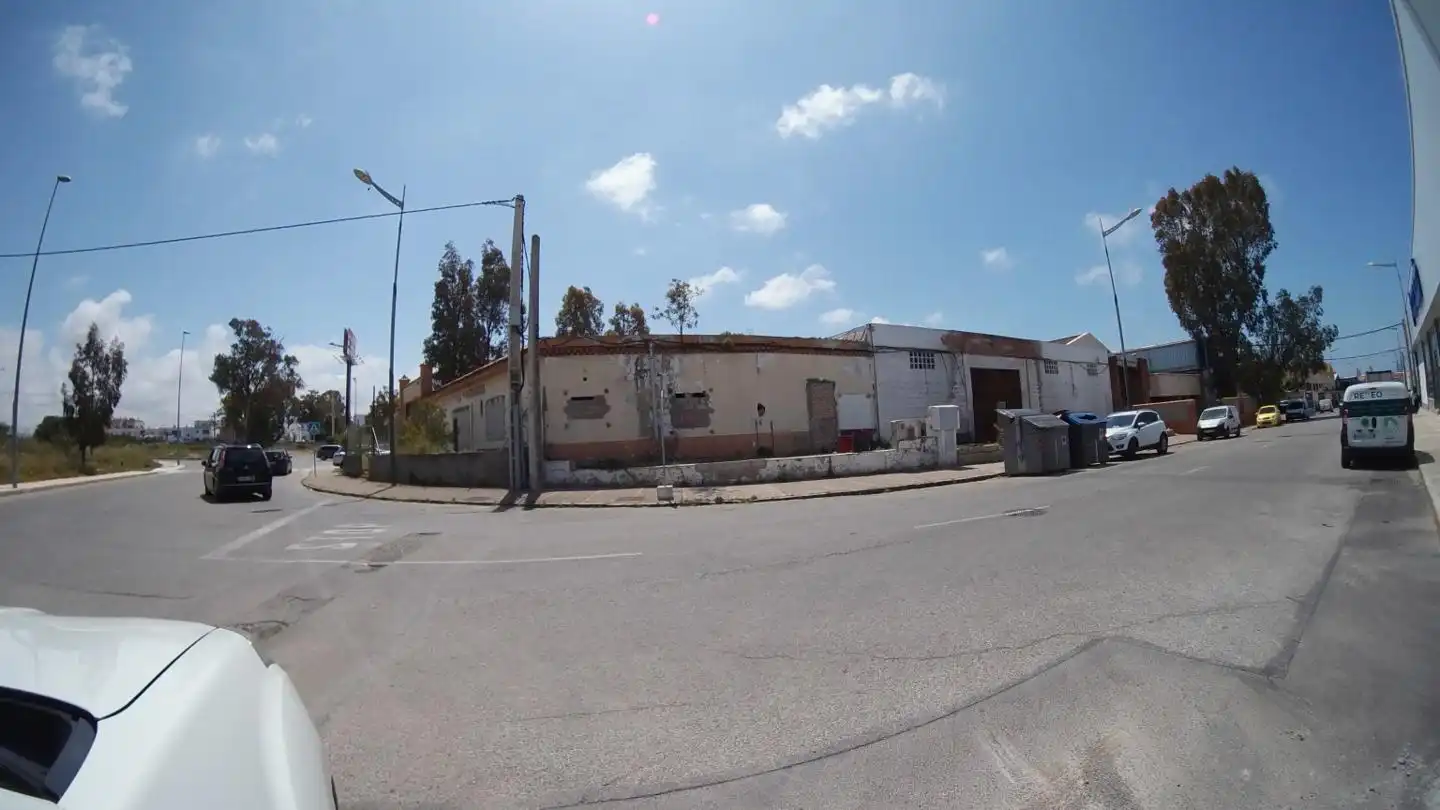 Vista exterior de Nave industrial en venta en San Fernando