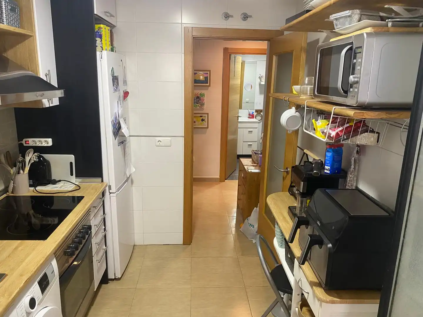 Kitchen of Flat for sale in Ciudad Real  with Air Conditioner, Heating and Storage room