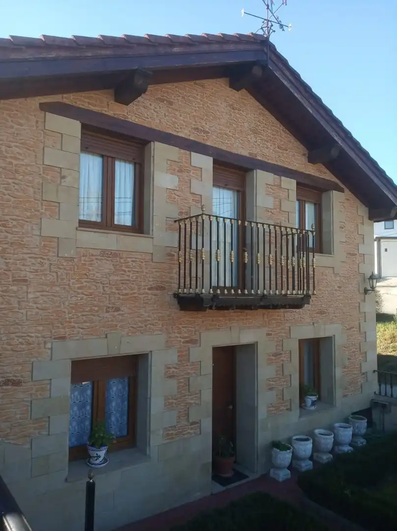 Balcony of Houses for sale in Valle de Mena  with Private garden, Terrace and Storage room