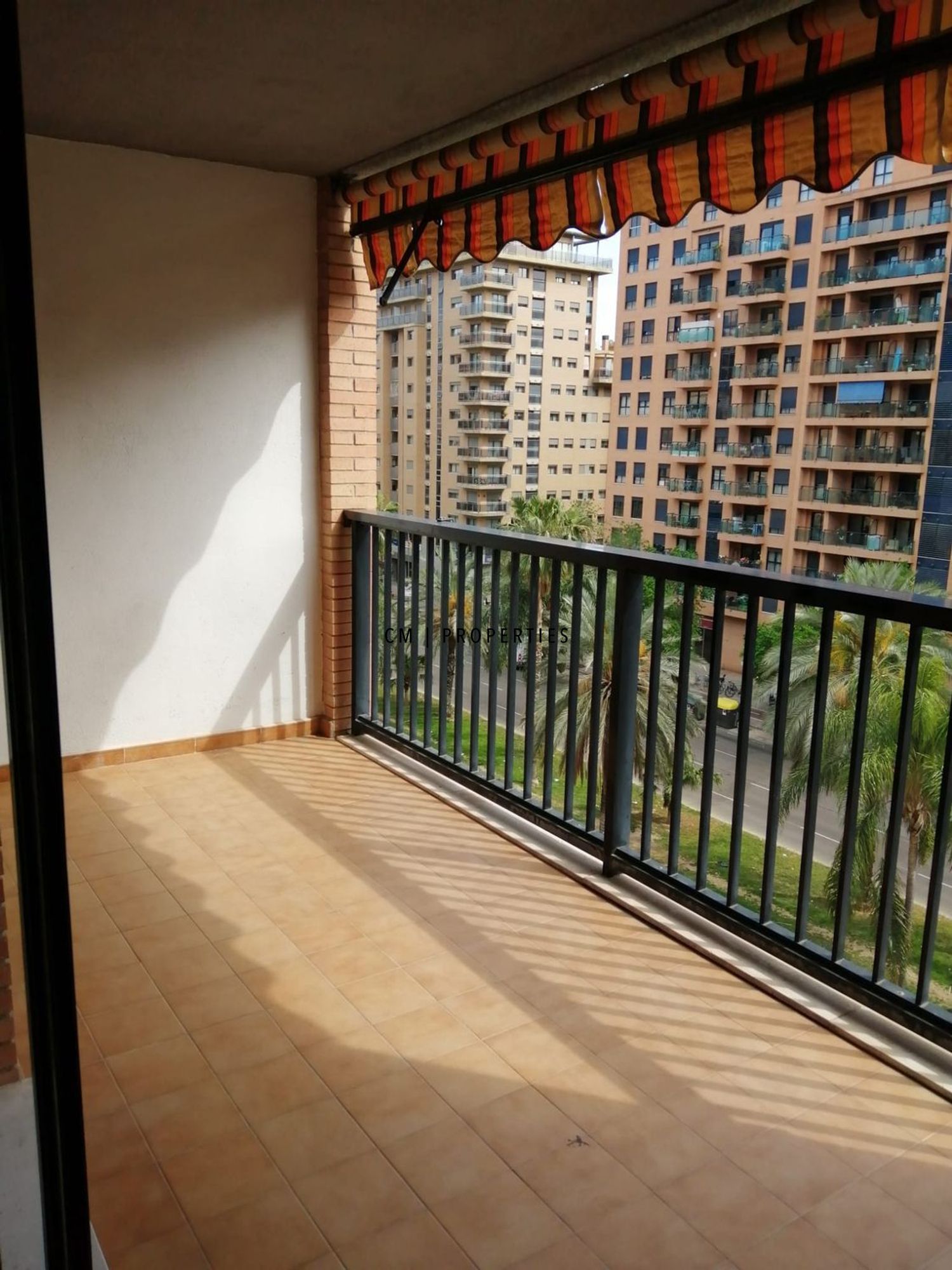 Balcony of Flat to rent in  Valencia Capital  with Air Conditioner, Heating and Terrace