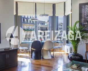 Dining room of Flat for sale in Donostia - San Sebastián   with Air Conditioner, Heating and Balcony