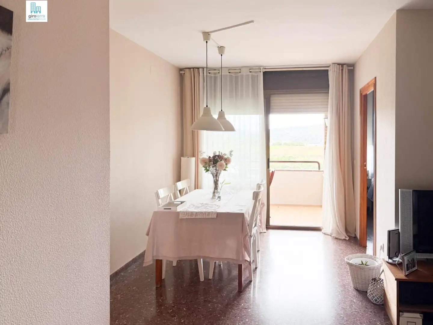Esszimmer von Dachboden zum Verkauf in Blanes mit Terrasse