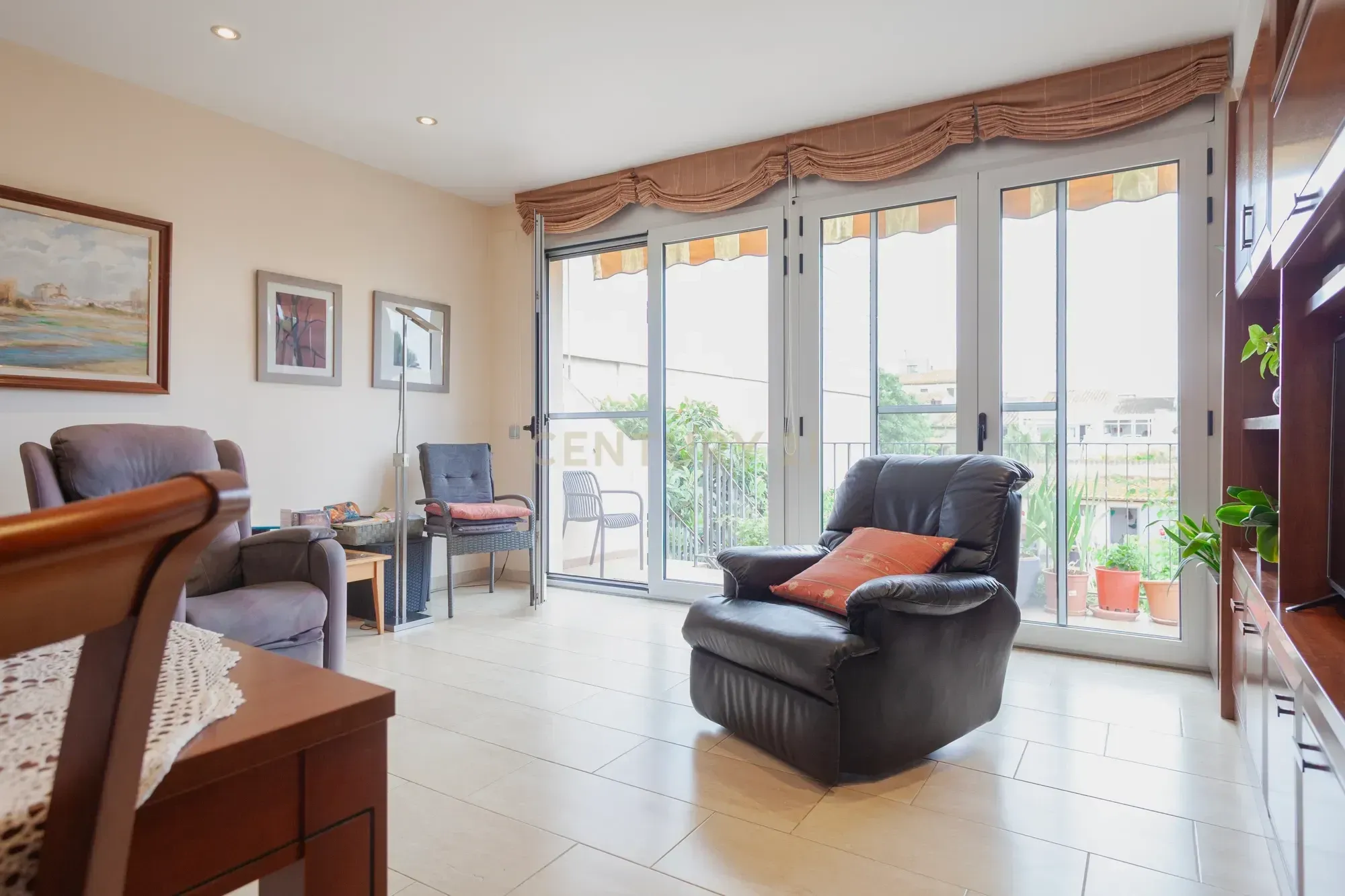 Living room of Flat for sale in Tordera  with Air Conditioner and Terrace