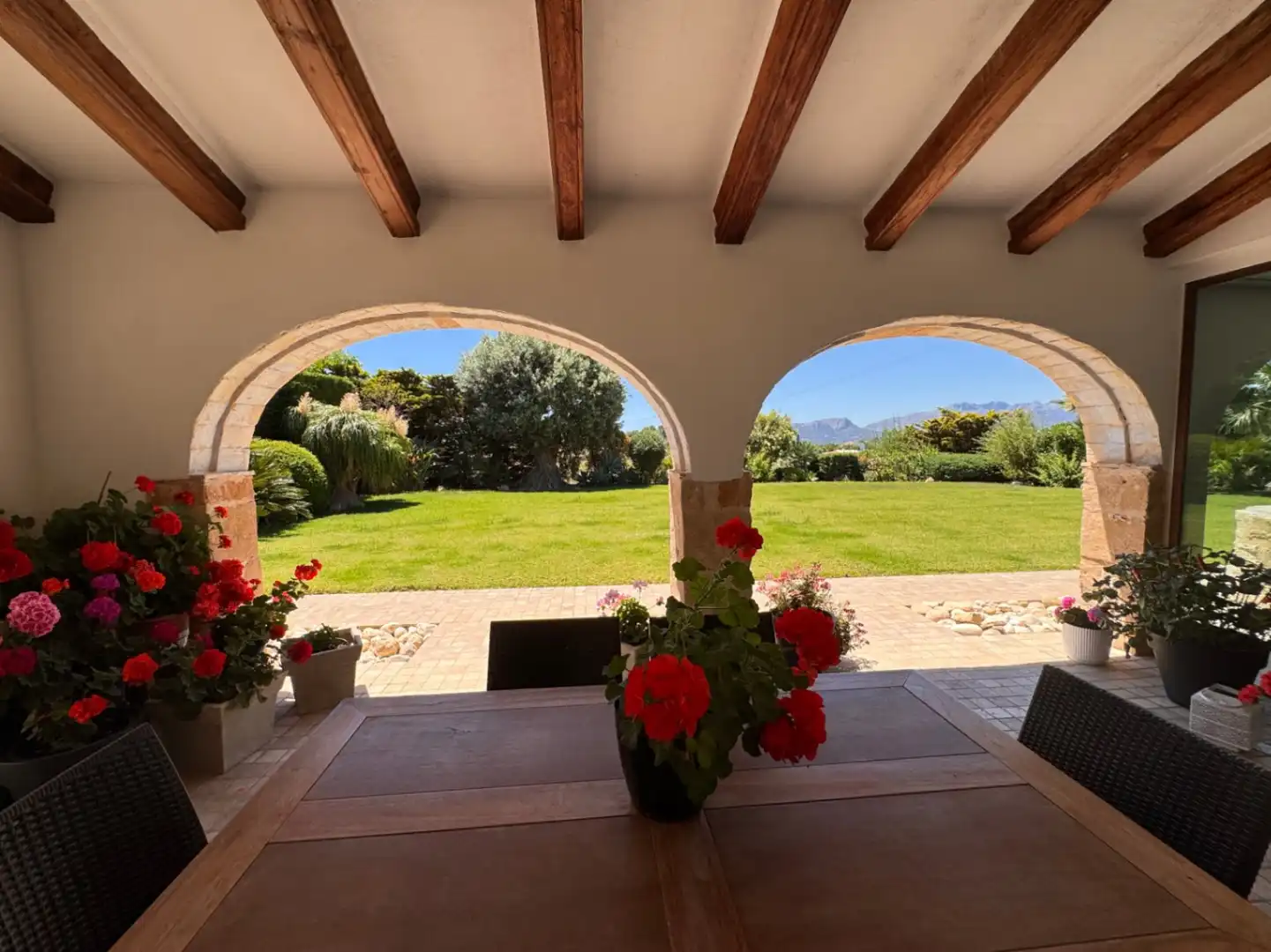 Jardín de Finca rústica en venta en Benissa con Aire acondicionado, Calefacción y Jardín privado