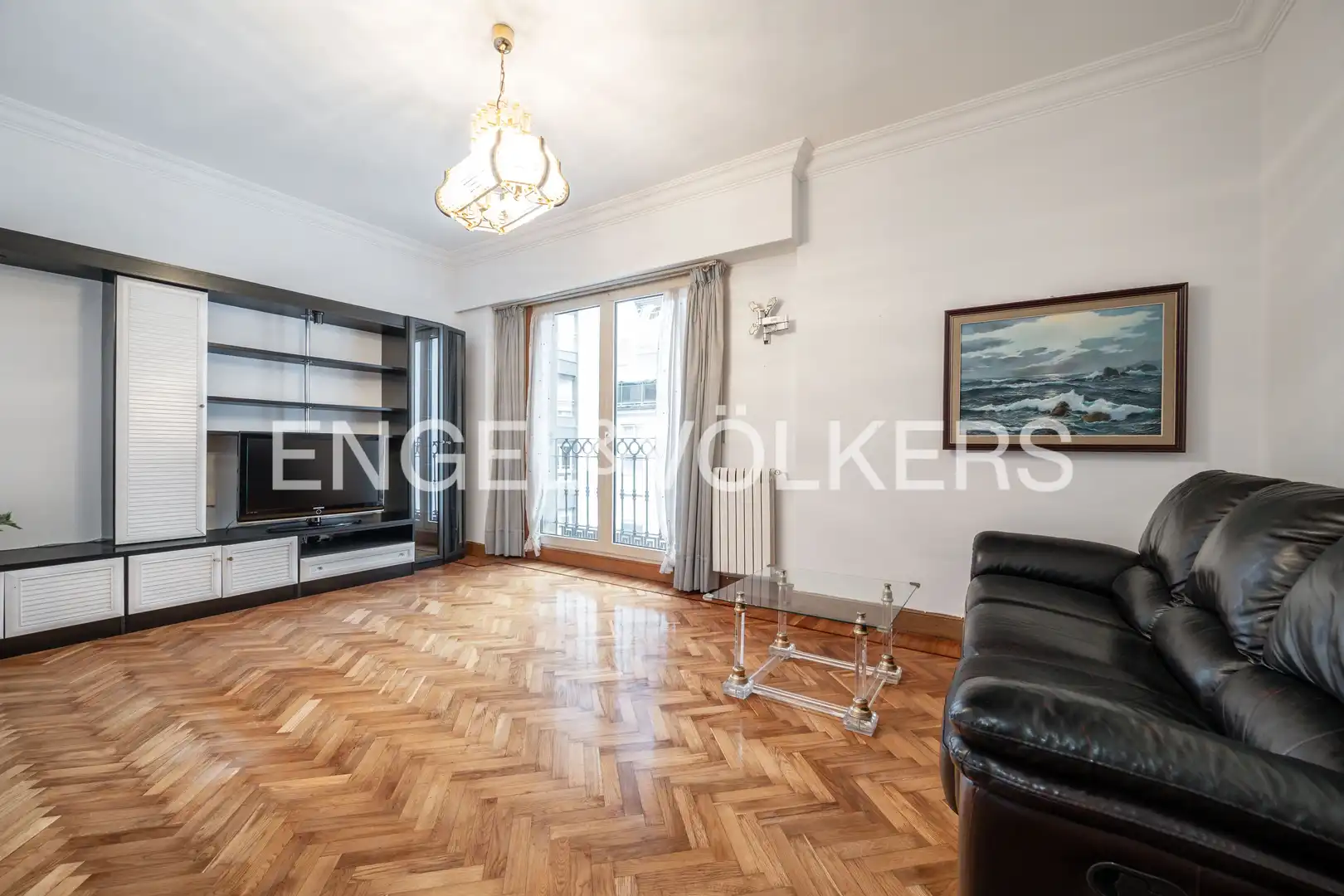 Wohnzimmer von Wohnung zum Verkauf in Donostia - San Sebastián  mit Heizung, Parkett und Abstellraum