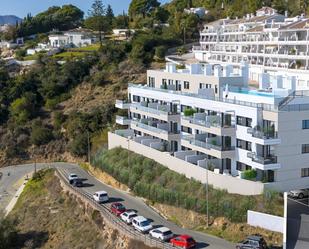 Exterior view of Flat for sale in Mijas  with Air Conditioner, Terrace and Swimming Pool