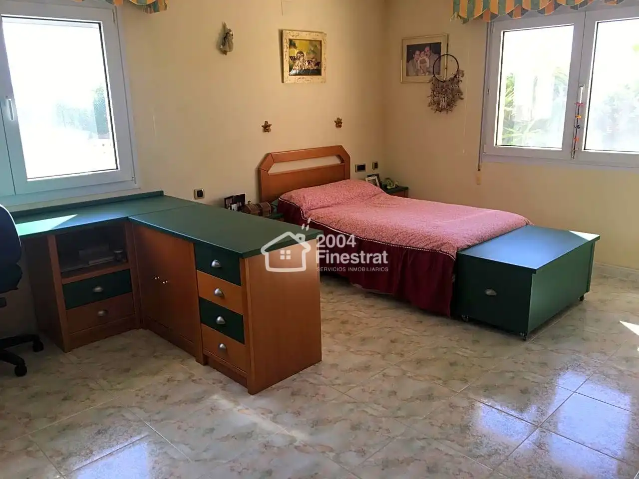 Bedroom of Houses for sale in La Nucia  with Private garden and Swimming Pool