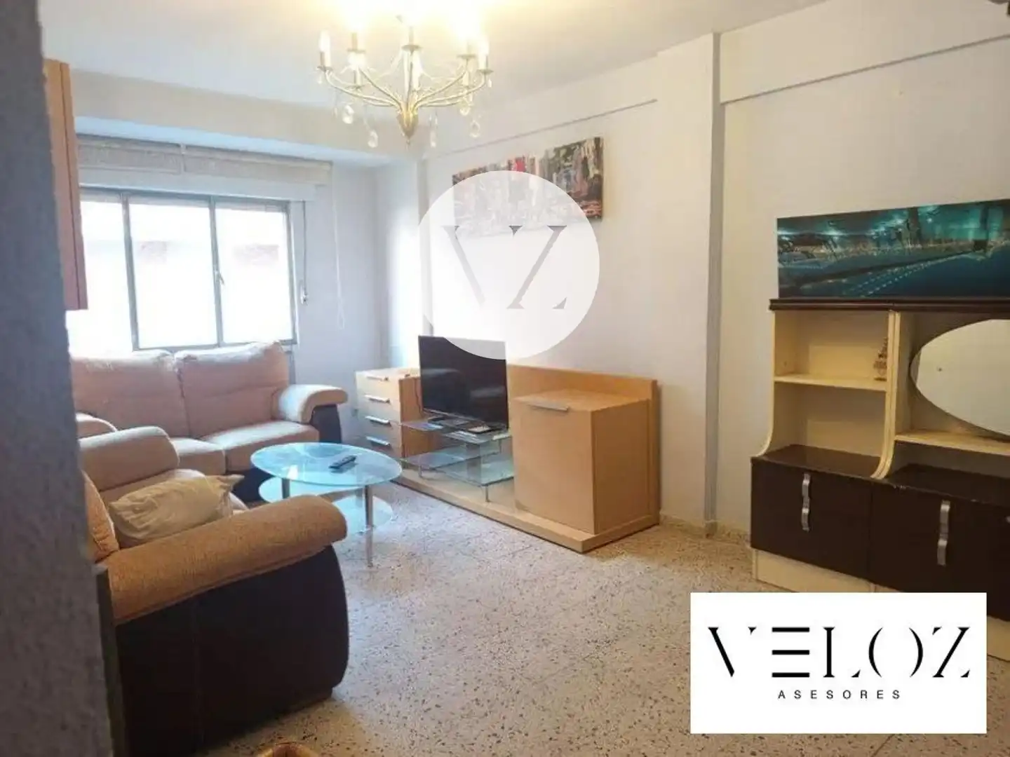 Wohnzimmer von Wohnung zur Miete in Salamanca mit Heizung, Terrasse und Möbliert