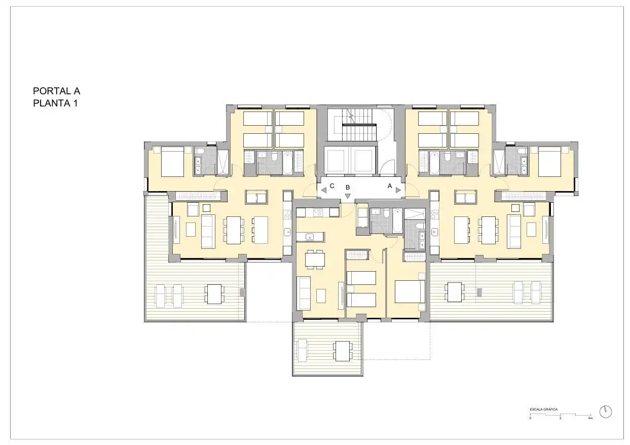Apartment with terrace for sale in Zona Levante - Playa Fossa, imagen 15