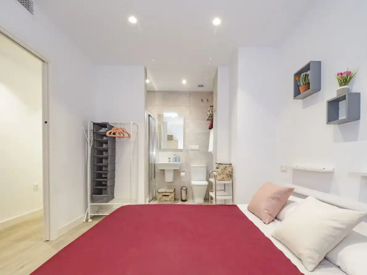Bedroom of Flat for rent in Fuengirola  with Air Conditioner, Heating and Parquet flooring