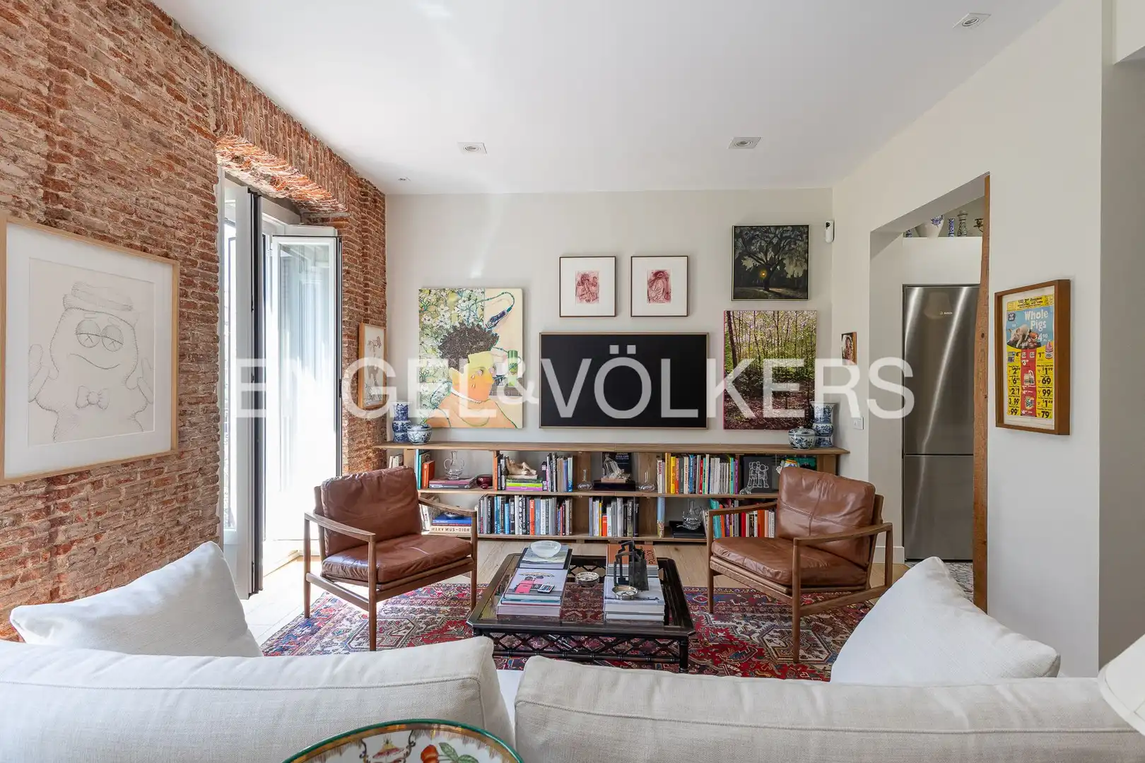 Sala de estar de Piso en venta en Madrid con Aire acondicionado, Calefacción y Balcón