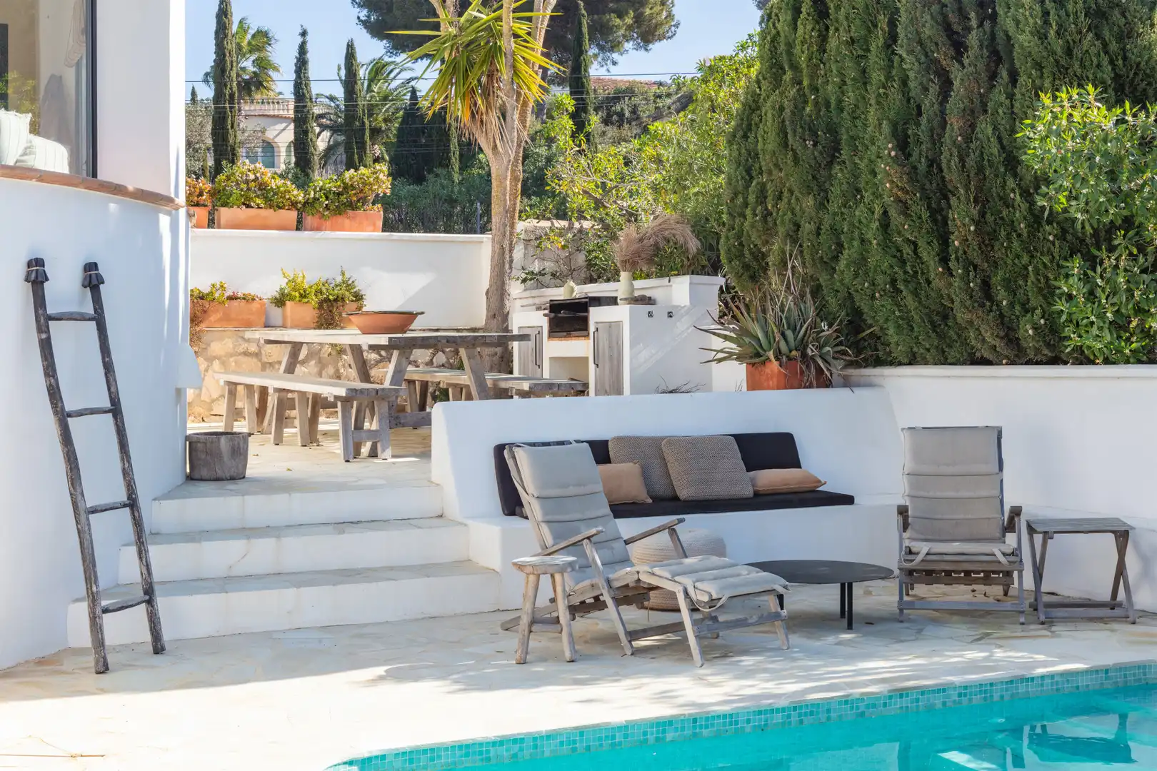 Garden of Houses for sale in Jávea / Xàbia  with Air Conditioner, Heating and Private garden